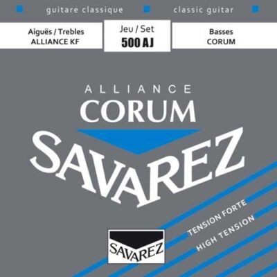 Savarez 500AJ Classical  Alliance Trebles, Corum Bass High Tension