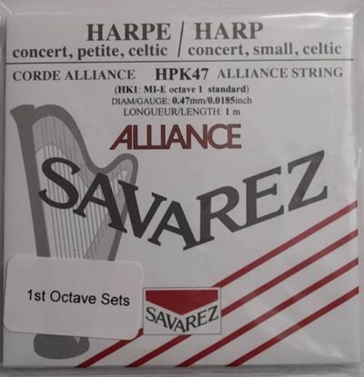 Savarez First Octave Set Harp ( 7 Strings) Standard