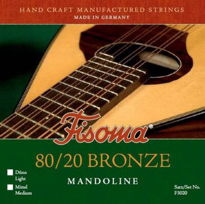 Fisoma mandolin 80/20 Bronze Set