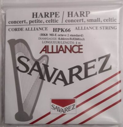 Savarez Second Octave Harp Set ( 7 Strings)