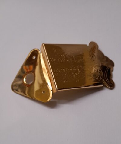 Mandolin Tail Piece gold
